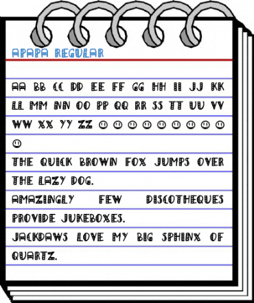 aPapa Regular Font