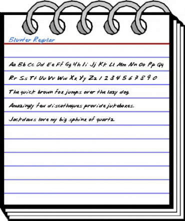 Blunter Regular Font
