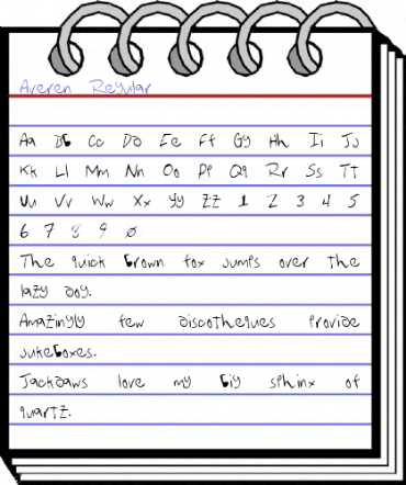 Averen Regular Font