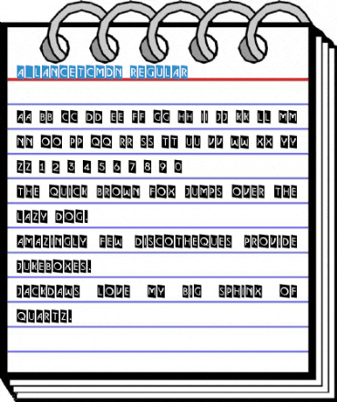 a_LancetCmDn Regular Font