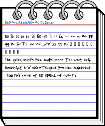 BabOonjaZzbaSsoOn Regular Font