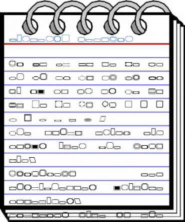 Borders1 Regular Font