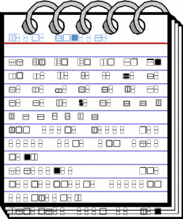 Boxes Regular Font