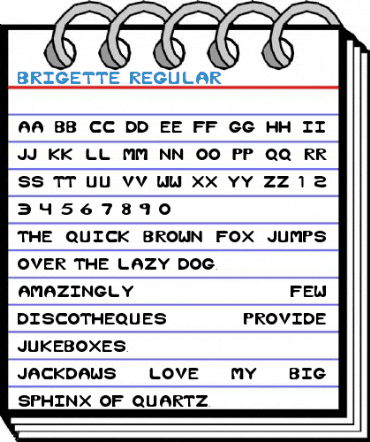 BRIGETTE Regular Font