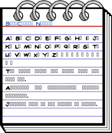 BritComics Normal Font