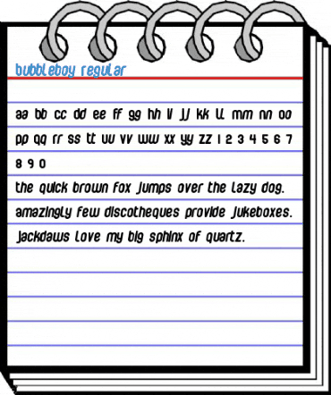 Bubbleboy Regular Font
