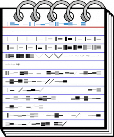 BunchOLines Regular Font
