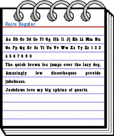 Cairo Regular Font