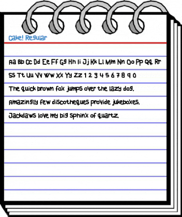 Cake! Regular Font