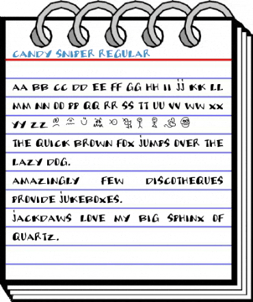 Candy Sniper Regular Font