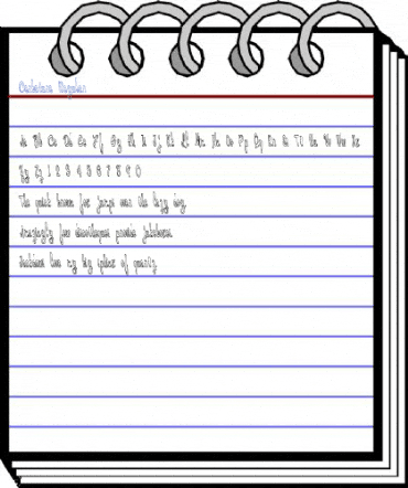 Cerbature Regular Font