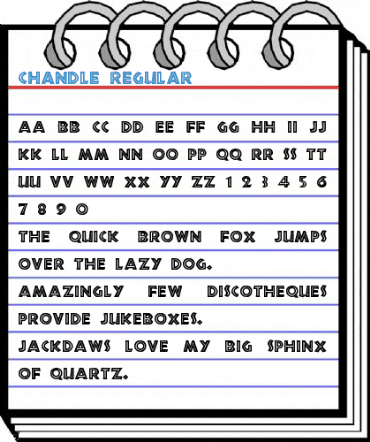 Chandle Regular Font