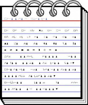 Charting Regular Font