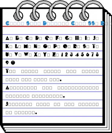Cheap Shot Display Caps SSi Regular Font