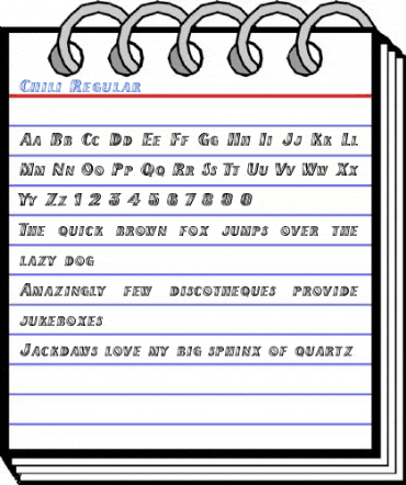 Chili Regular Font