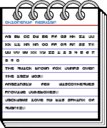 Chlorenuf Regular Font