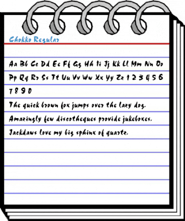 Chokko Regular Font