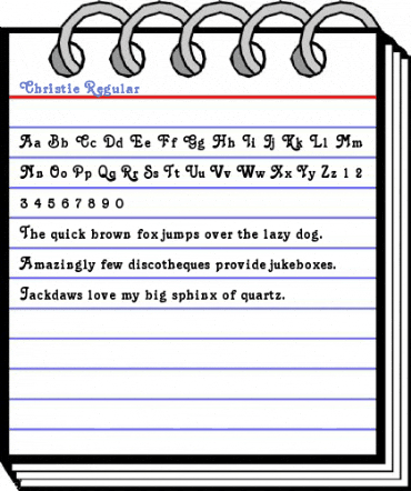 Christie Regular Font