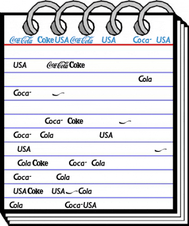 CocaCola Regular Font
