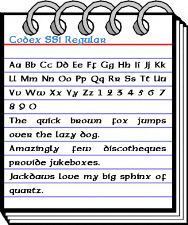 Codex SSi Font