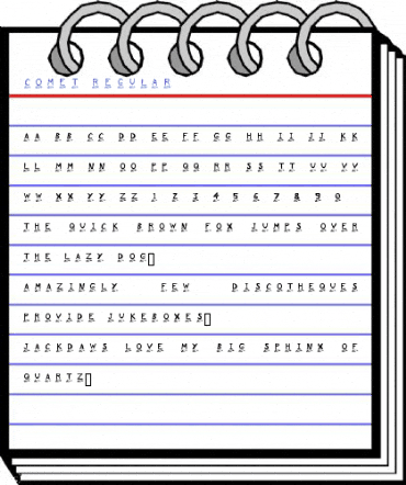 Comet Regular Font