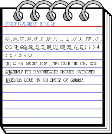 CoventryGarden Regular Font