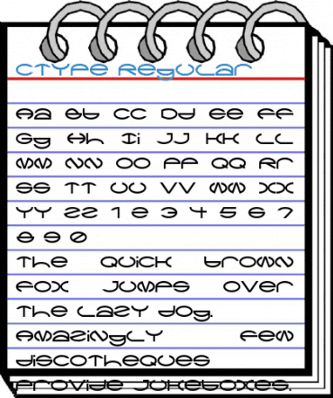 CType Regular Font