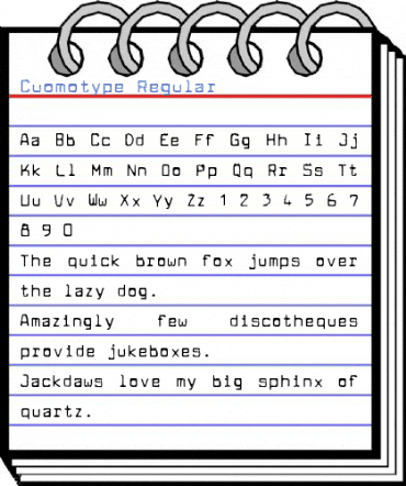 Cuomotype Regular Font