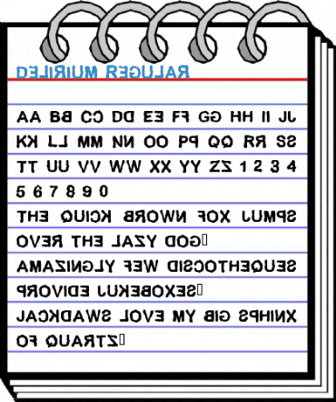 Delirium Font