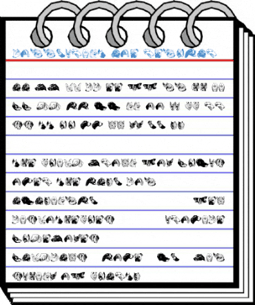 DoggyPrint AOE Regular Font
