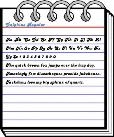 Dolphins Regular Font