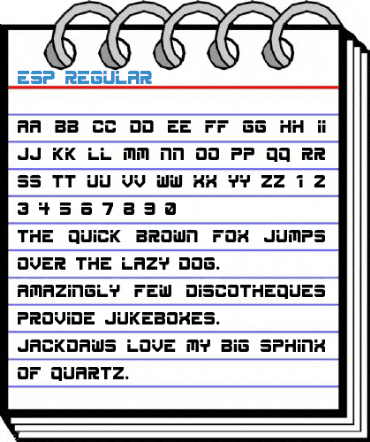 ESP Regular Font