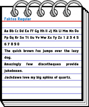 Faktos Regular Font