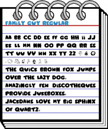 Family Guy Regular Font