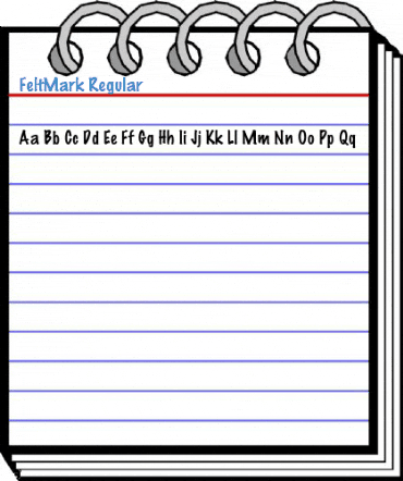 FeltMark Regular Font