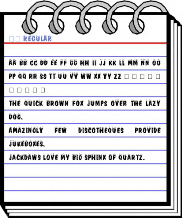 21 Regular Font