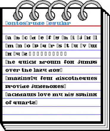 FontosCrude Regular Font