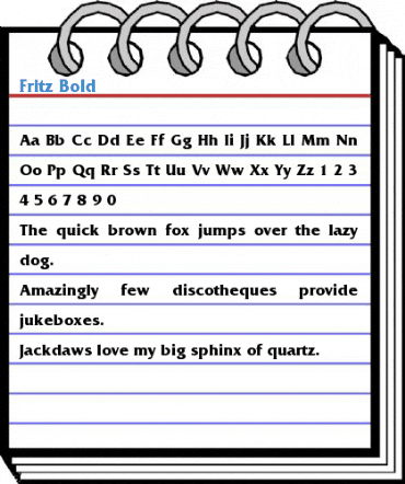 Fritz Bold Font