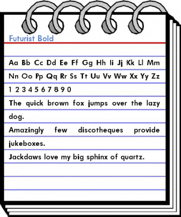 Futurist Bold Font
