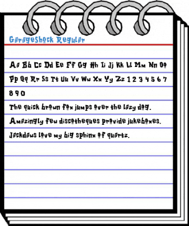 GarageShock Regular Font