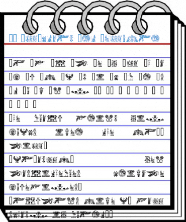 GE Egyptian Art Regular Font