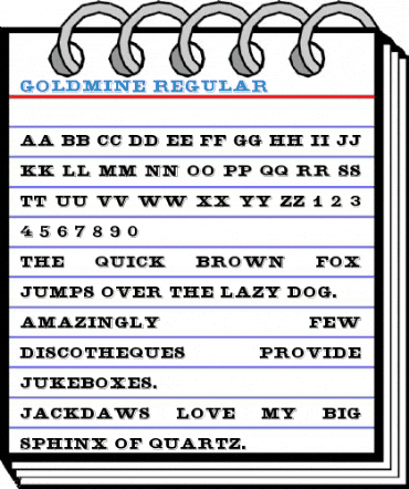 GoldMine Regular Font