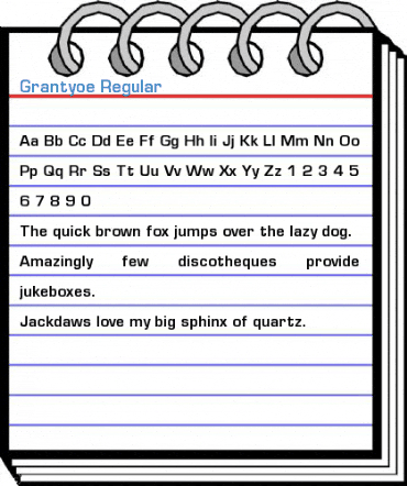 Grantyoe Regular Font