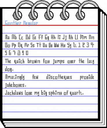 Gunther Regular Font