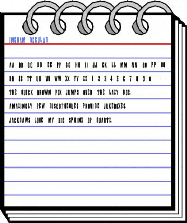INGRAM Regular Font
