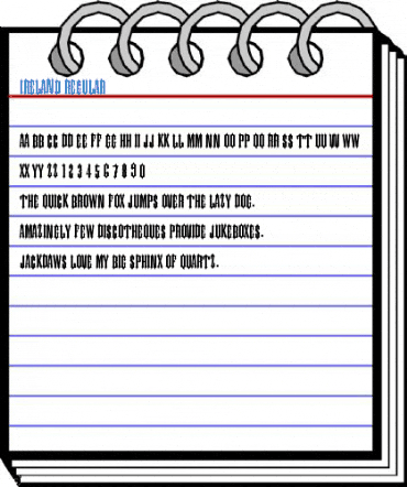 Ireland Regular Font