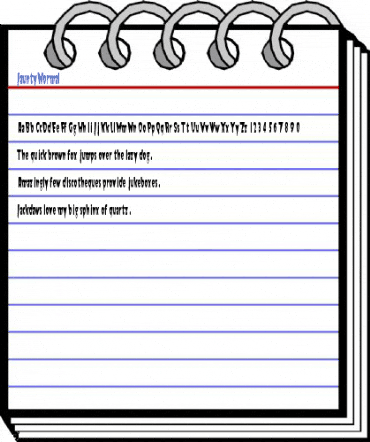 Jaunty Normal Font