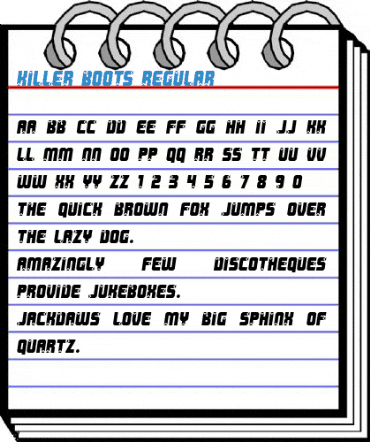 Killer boots Regular Font
