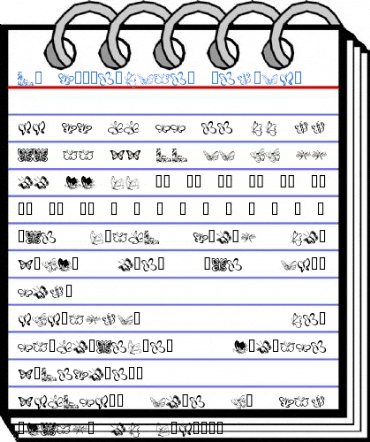 KR Butterflies Regular Font