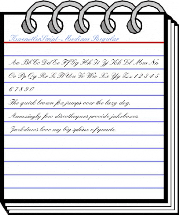 KuenstlerScript-Medium Regular Font